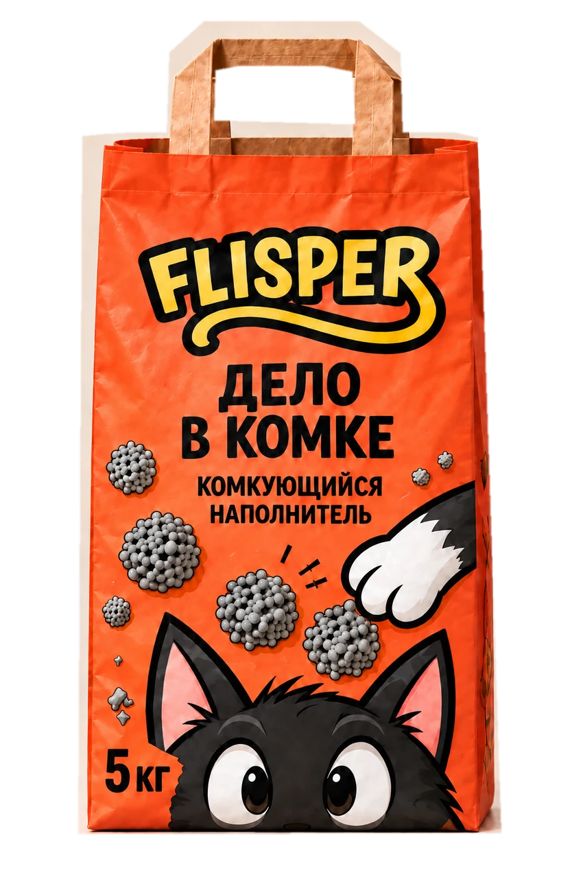 Лицевая сторона упаковки Дело в комке