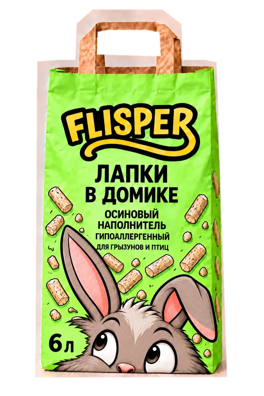 Лицевая сторона упаковки Лапки в домике